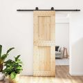 vidaXL Posuvné dvere 70 x 210 cm Masívne borovicové drevo (neupravené)