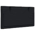 vidaXL Vankúš na čelo postele Hanko čierny 90 cm látka