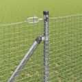 vidaXL Zváraný drôtový plot s hrotmi 50 x 1,2 m Pozinkovaná oceľ