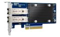 QNAP QXG-10G2SF-X710 - 2x 10GbE SFP+, PCIe Gen3 x8 Sítová karta, dvouportová, PCIe 3.0 x8 , 2× 10G SFP+, pro QNAP NAS s volným PCIe slotem