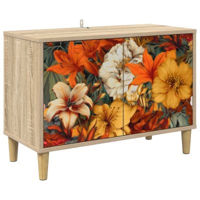 vidaXL TV skrinka GENNEP 69 x 33 x 50 cm Sonoma Kompozitné drevo