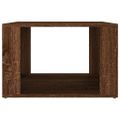 vidaXL Nočný stolík hnedý dub 57x55x36cm spracované drevo