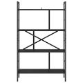 vidaXL Regál na knihy 7 úrovní 75 x 30 x 123,5 cm Kompozitné drevo