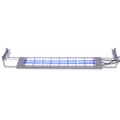 vidaXL Akváriová LED lampa 50-60 cm, hliník, IP67