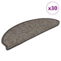 vidaXL Samolepiace nášľapy na schody sisalové 30 ks 65x21x4 cm
