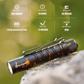 i5T EOS
(Pumpkin Stains) OLIGHT 1 x 1.5V AA Alkaline 
Battery (Included)