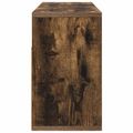 vidaXL Nízka skriňa so zásuvkou Dymová dub 72 x 22,5 x 38 cm