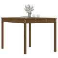 vidaXL Záhradný stolík medovohnedý 121x82,5x76 cm borovicový masív