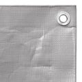 vidaXL Plachta 260 g/m² 2x3 m sivá HDPE