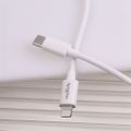 Maxlife MXTC-06-20C PD QC charger 1x USB-C 20W white + USB-C - Lightning cable 20W