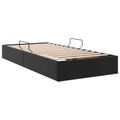 vidaXL Otomanový posteľný rám Čierny 90 x 200 cm Umelá koža