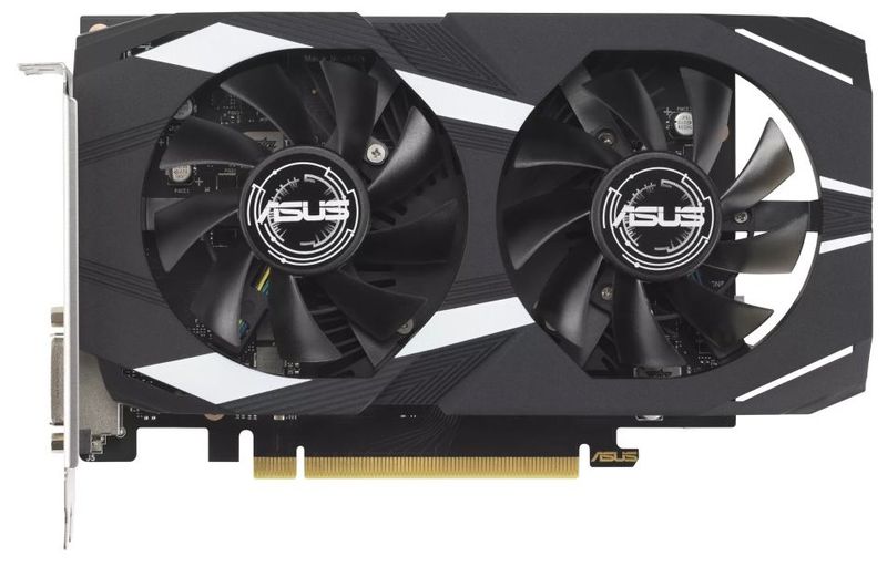 ASUS Dual GeForce RTX 3050/OC/6GB/GDDR6 Grafická karta, PCI-E, 6GB GDDR6, 1× HDMI, 1× DisplayPort, 1× DVI-D, aktivní