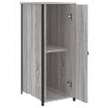 vidaXL Nočné stolíky 2 ks sivé sonoma 32x42x80 cm kompozitné drevo