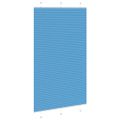 vidaXL Plisovaná roleta modrá 115x200 cm Šírka látky 114,4 cm Polyester