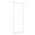 vidaXL Posuvné dvere ORKDAL 93 x 232 cm Biela