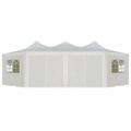 vidaXL Altánok 834x448x320 cm biely