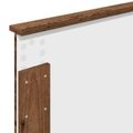 vidaXL Rám postele Staré drevo 75 x 190 cm Kompozitné drevo