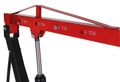 Dielenský hydraulický žeriav MECHANIC CRANE 2T, 78kg, 230cm, "Žirafa" SIXTOL