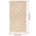 vidaXL Koberec ZIZUR 60x110 cm jutový vzhľad interiér a exteriér