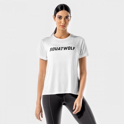 Dámske tričko Iconic White - SQUATWOLF, veľkosť XS