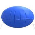 vidaXL Zimný plavací vankúš Modrá Ø 310 x 180 cm PVC
