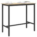 vidaXL stôl Sonoma dub 100 x 50 x 90,5 cm Inžinierske drevo a oceľ