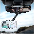 XO car holder C115 black for rearview mirror