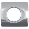 vidaXL Zátky 2 ks Strieborná M6 x 12 mm Kov