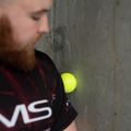 Masážna lopta HMS BLC01 zelená - Lacrosse Ball
