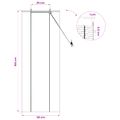 vidaXL Roleta Prírodná 50 x 160 cm Bambus