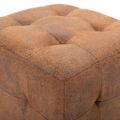 vidaXL Nočné stolíky 2 ks hnedé 30x30x30 cm umelá semišová koža