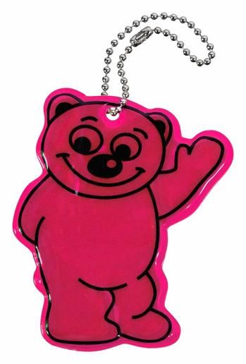 Pripojenie reflexné BEAR - fialový