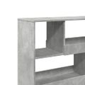 vidaXL Deliaca stena betónová sivá 100x33x94,5 cm kompozitné drevo