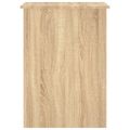 vidaXL Stôl dub sonoma 100x55x75 cm spracované drevo