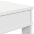 vidaXL Regál na topánky biely 60x30x98 cm spracované drevo
