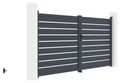 Brána G21 Reno 350x176 cm dvojkrídlová, antracitová