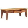 vidaXL Konferenčný stolík Hnedá 110 x 55 x 40 cm Masívne mango drevo