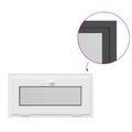 vidaXL Podkrovné okno RISOR 80 x 40 cm PVC a sklo