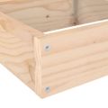 vidaXL Záhradný kvetináč 4-poschodový 106x104,5x36 cm masívne borovicové drevo