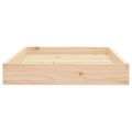 vidaXL Psia posteľ 71,5x54x9 cm borovicový masív