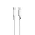 Kábel Forever recyklačný USB-C - USB-C 1,5 m 3A KR15-CC-00 biely