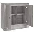 vidaXL Komoda sivá sonoma 70x35,5x67,5 cm spracované drevo