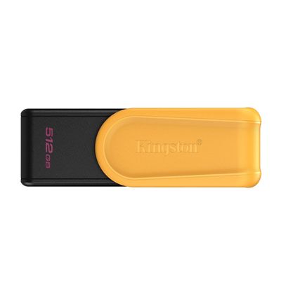 Kingston pendrive 512GB Prenosný USB 3.2 Gen 1 DataTraveler Exodia S (Čierna/Žltá)
