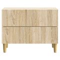 vidaXL Nočný stolík Dub sonoma 62 x 34,5 x 48 cm Kompozitné drevo
