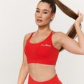Športová podprsenka BEAT Tangerine - GymBeam, veľkosť S, veľkosť oblečenia S