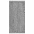 vidaXL Kockové police 4 ks sivé sonoma 100x15x30 cm spracované drevo