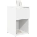 vidaXL Skriňa pod posteľ 2 ks Biela 29 x 31,5 x 49 cm Kompozitné drevo