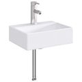 vidaXL Umývadlo s batériou a odtokom Chróm 39 x 30,5 x 12,5 cm