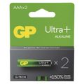 Baterie GP Ultra Plus Alkalin LR03 (AAA) 2 kusy