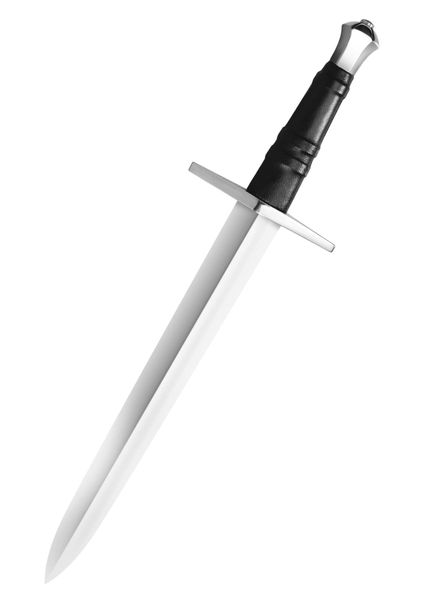 Cold Steel 88HNHD Hand and a Half Dagger zberateľská dýka 33 cm, drevo, koža, kožené puzdro